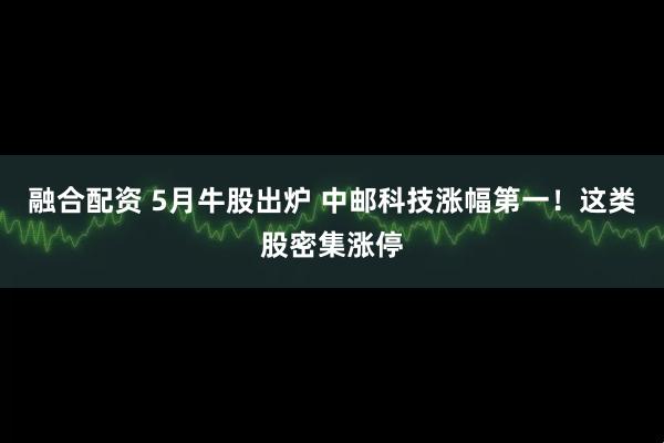 融合配资 5月牛股出炉 中邮科技涨幅第一！这类股密集涨停
